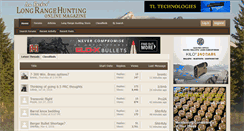 Desktop Screenshot of longrangehunting.com